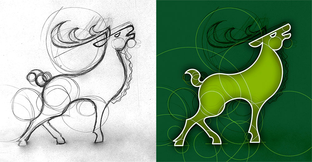 Deer sketches