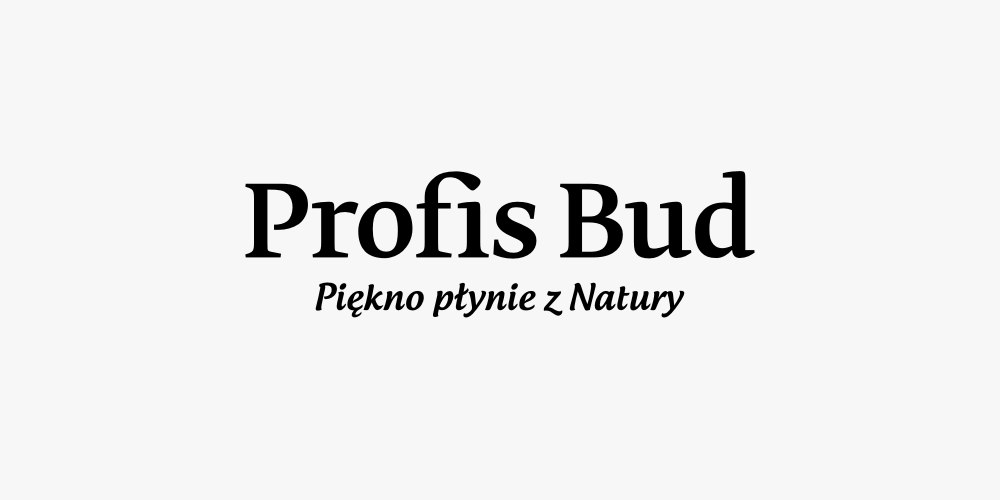 ProfisBud lettering